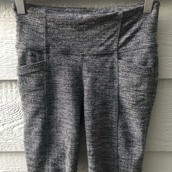 Athleta Herringbone Metro High Waisted Leggings gray size XS - Picture 3 of 15